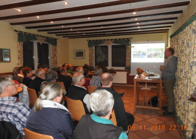09. November 2018: Unser Verein veranstaltet eine Info-Veranstaltung mit einem Fachmann zum Thema Biber